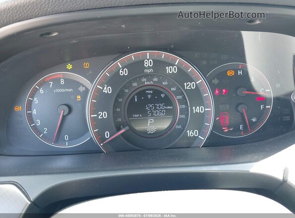 1HGCR2F58GA171733 2016 HONDA ACCORD Серый Вид задних сидений