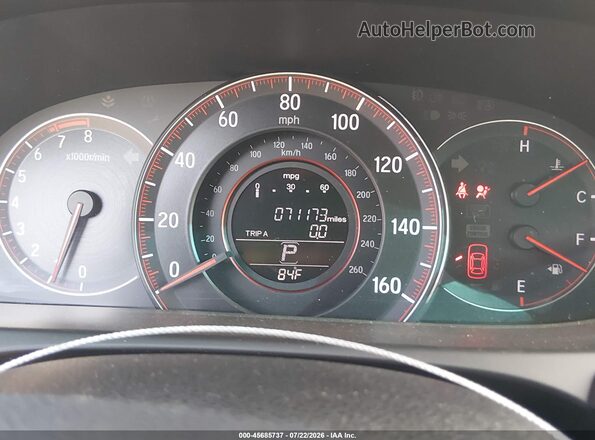 1HGCR2F58GA175863 2016 HONDA ACCORD Черный Вид задних сидений