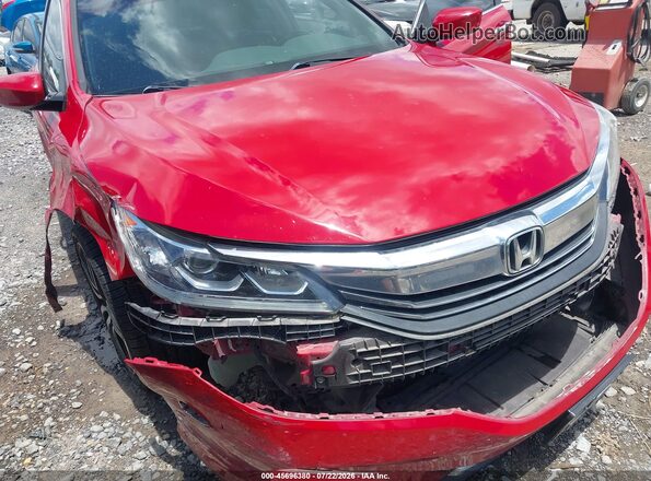 1HGCR2F58HA021929 2017 HONDA ACCORD Red Vista frontal