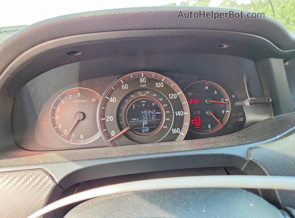 1HGCR2F58HA084691 2017 HONDA ACCORD White Instrument cluster view