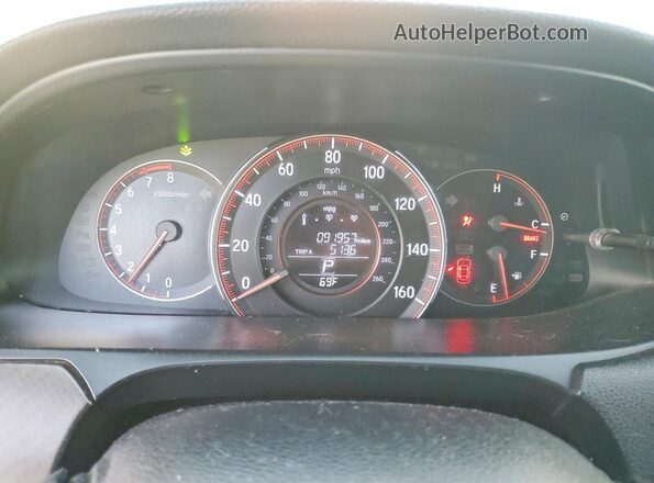 1HGCR2F58HA122159 2017 HONDA ACCORD Silver Instrument cluster view