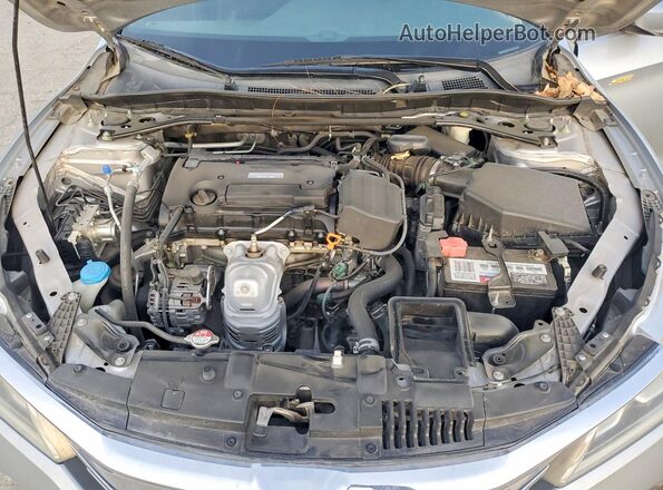 1HGCR2F58HA122159 2017 HONDA ACCORD Silver Rear interior view