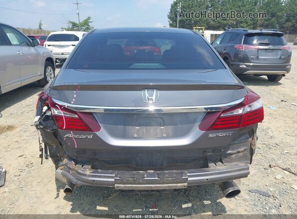 1HGCR2F58HA196438 2017 HONDA ACCORD Gray 