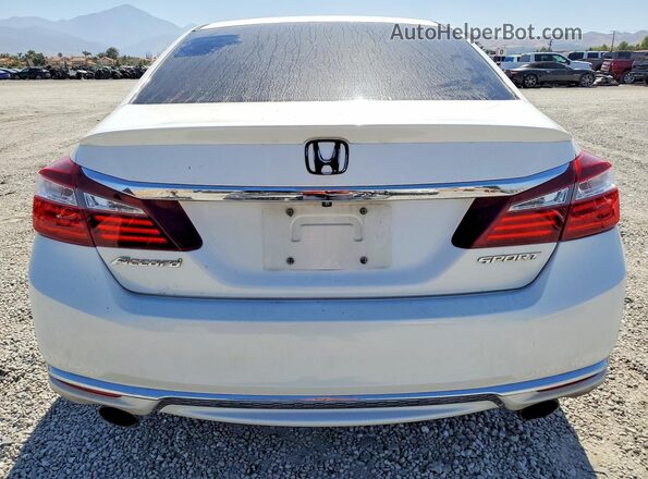 1HGCR2F58HA244097 2017 HONDA ACCORD White უკანა ხედი