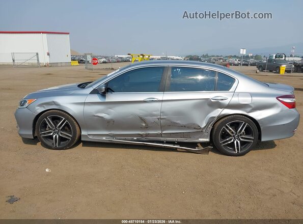 1HGCR2F58HA256170 2017 HONDA ACCORD Silver 