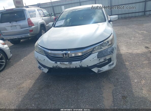 1HGCR2F59GA157744 2016 HONDA ACCORD Белый Вид щитка приборов