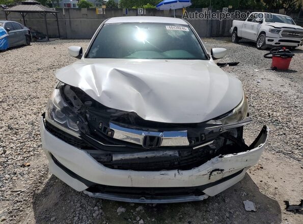 1HGCR2F59GA166301 2016 HONDA ACCORD White Вид спереду