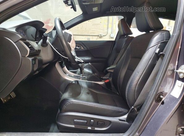 1HGCR2F59GA174544 2016 HONDA ACCORD Gray Սալոնի դիմացի տեսք