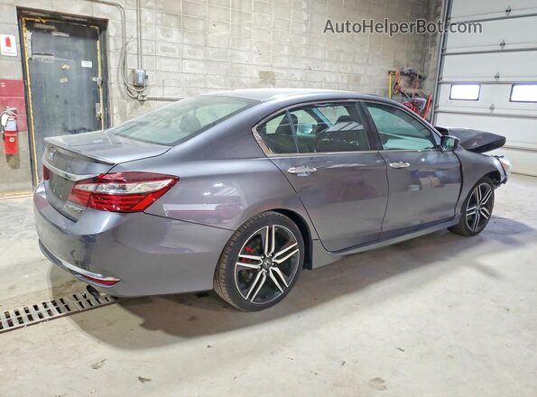 1HGCR2F59GA174544 2016 HONDA ACCORD Gray Հետևի աջ