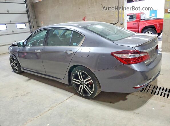 1HGCR2F59GA174544 2016 HONDA ACCORD Gray Հետևի ձախ