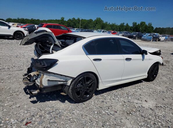 1HGCR2F59GA185396 2016 HONDA ACCORD Белый Задняя правая четверть