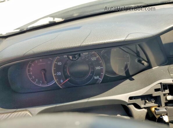 1HGCR2F59GA185396 2016 HONDA ACCORD Белый Вид щитка приборов