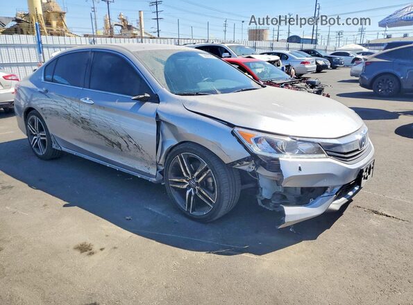 1HGCR2F59HA075451 2017 HONDA ACCORD Silver წინა მარჯვენა