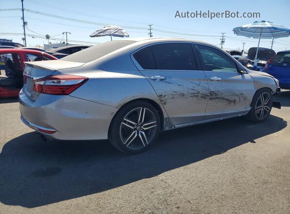 1HGCR2F59HA075451 2017 HONDA ACCORD Silver უკანა მარჯვენა