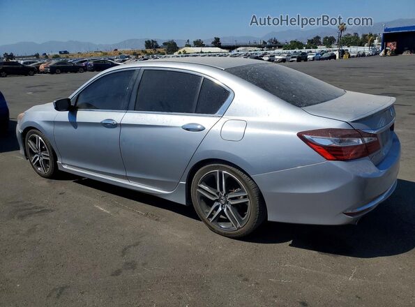 1HGCR2F59HA075451 2017 HONDA ACCORD Silver უკანა მარცხენა