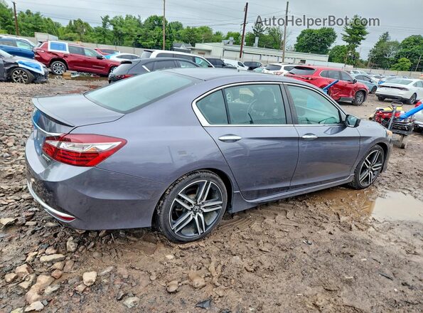 1HGCR2F59HA176733 2017 HONDA ACCORD Gray Tył prawy