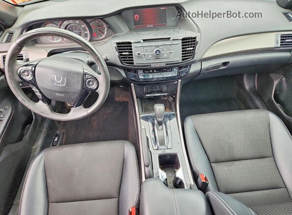 1HGCR2F59HA176733 2017 HONDA ACCORD Gray Widok deski rozdzielczej