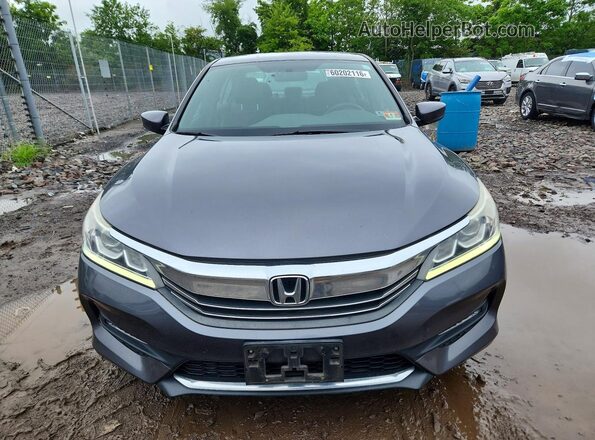 1HGCR2F59HA176733 2017 HONDA ACCORD Gray Widok z przodu