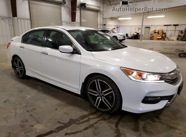 1HGCR2F59HA212078 2017 HONDA ACCORD White წინა მარჯვენა