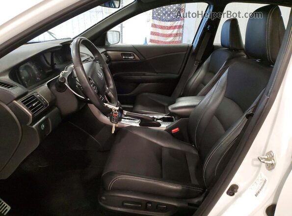 1HGCR2F59HA212078 2017 HONDA ACCORD White წინა სალონის ხედი