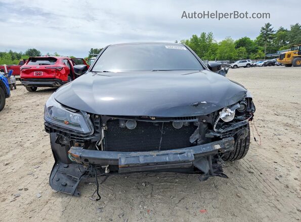 1HGCR2F59HA306364 2017 HONDA ACCORD Black Widok z przodu