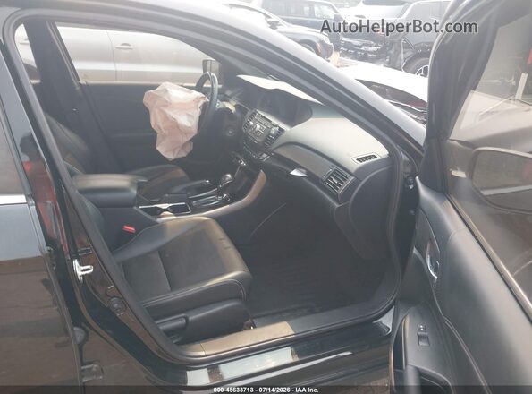 1HGCR2F59HA308079 2017 HONDA ACCORD Black Front interior view