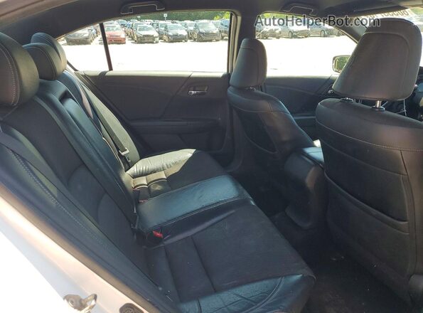 1HGCR2F5XGA056986 2016 HONDA ACCORD White Widok tylnych siedzeń