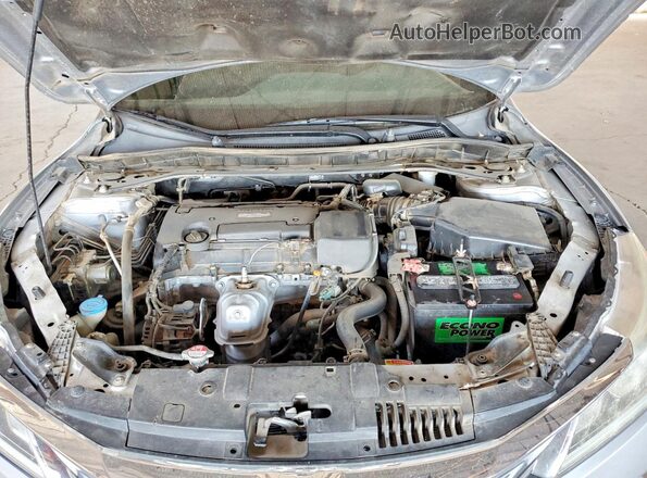 1HGCR2F5XGA125952 2016 HONDA ACCORD Silver უკანა სალონის ხედი