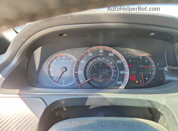 1HGCR2F5XHA049795 2017 HONDA ACCORD White Вид щитка приладів