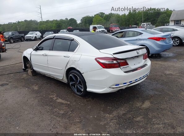 1HGCR2F5XHA126228 2017 HONDA ACCORD White Trasero izquierdo