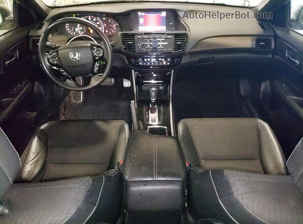 1HGCR2F62GA085911 2016 HONDA ACCORD White Առջևի վահանակի տեսք