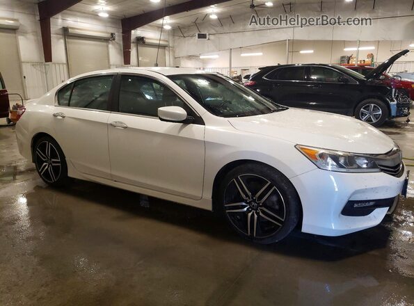 1HGCR2F62GA085911 2016 HONDA ACCORD White Առջևի աջ