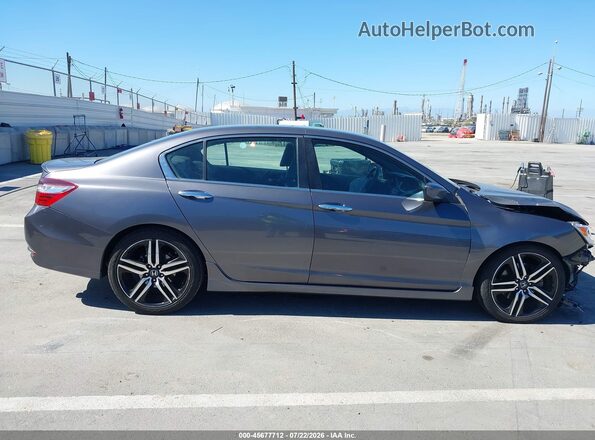 1HGCR2F65HA014719 2017 HONDA ACCORD Gray 360 interior view