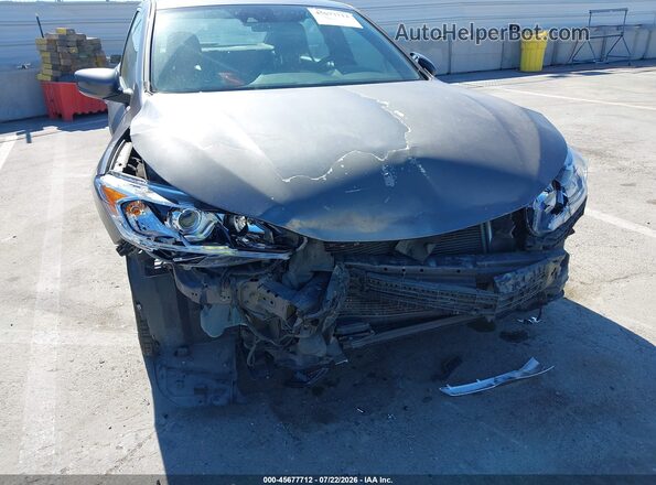 1HGCR2F65HA014719 2017 HONDA ACCORD Gray Front view
