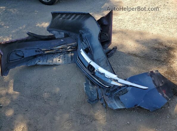 1HGCR2F67GA804537 2016 HONDA ACCORD Black Vista del compartimento del motor