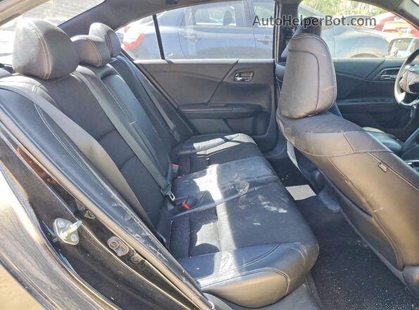 1HGCR2F67GA804537 2016 HONDA ACCORD Black Vista de los asientos traseros