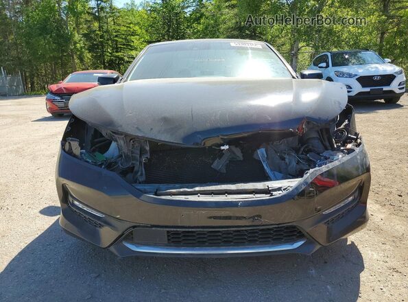 1HGCR2F67GA804537 2016 HONDA ACCORD Black Vista frontal