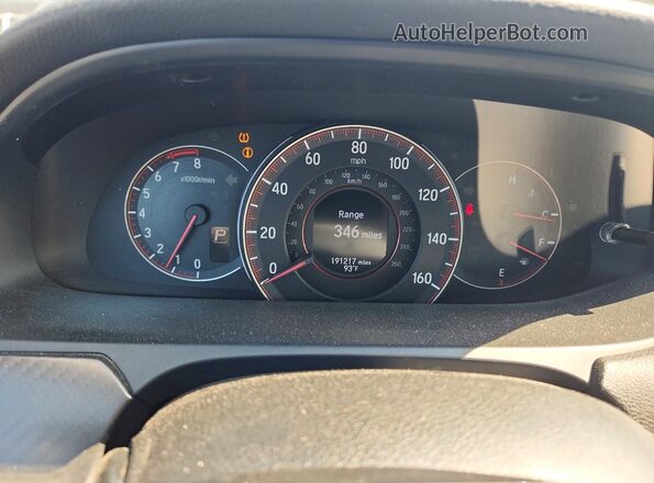 1HGCR2F68GA060852 2016 HONDA ACCORD Blue Vista del cuadro de instrumentos