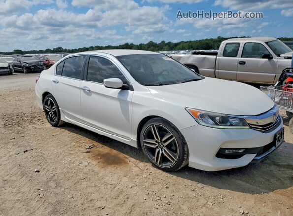 1HGCR2F69HA022340 2017 HONDA ACCORD White წინა მარჯვენა