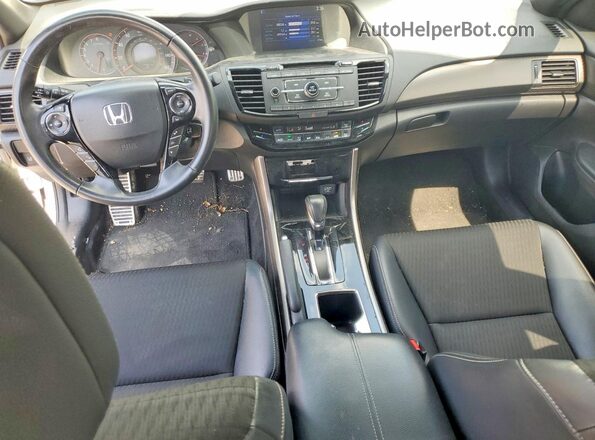 1HGCR2F69HA022340 2017 HONDA ACCORD White წინა პანელის ხედი