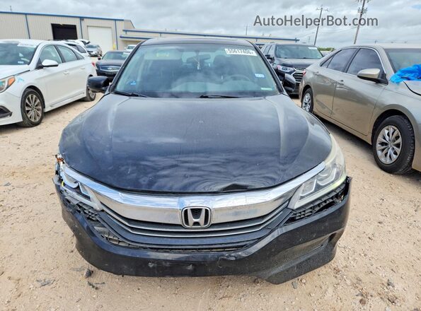 1HGCR2F70GA120549 2016 HONDA ACCORD Black Դիմացի տեսք