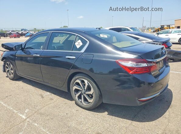 1HGCR2F70HA006424 2017 HONDA ACCORD Black უკანა მარცხენა