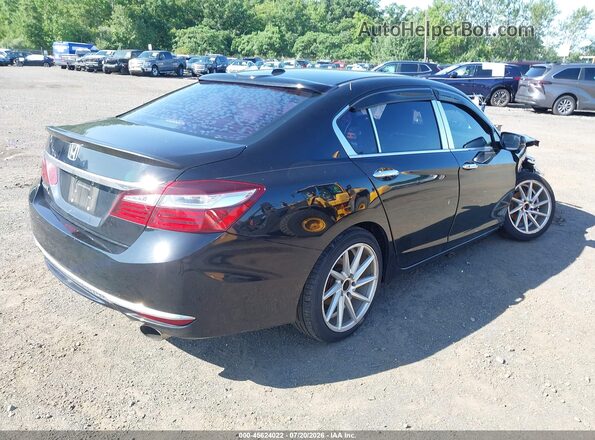1HGCR2F71GA050138 2016 HONDA ACCORD Black Հետևի աջ