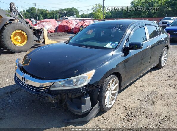 1HGCR2F71GA050138 2016 HONDA ACCORD Black 