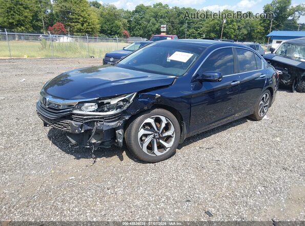 1HGCR2F71GA115568 2016 HONDA ACCORD Синий Передняя левая четверть