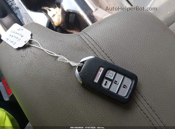 1HGCR2F71GA115568 2016 HONDA ACCORD Синий Вид панели приборов