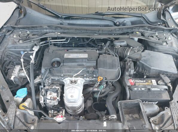 1HGCR2F72GA019139 2016 HONDA ACCORD Black უკანა ხედი