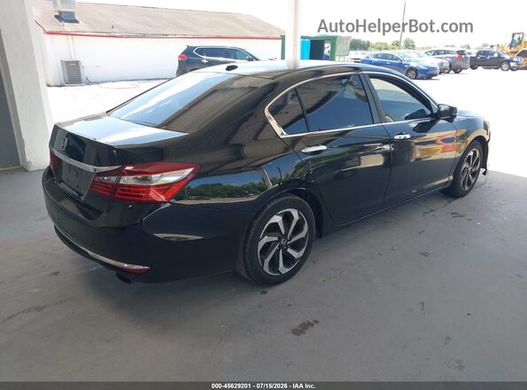 1HGCR2F72GA019139 2016 HONDA ACCORD Black უკანა მარჯვენა