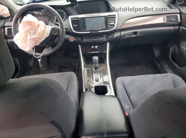 1HGCR2F72GA033770 2016 HONDA ACCORD Gray Вид панелі приладів