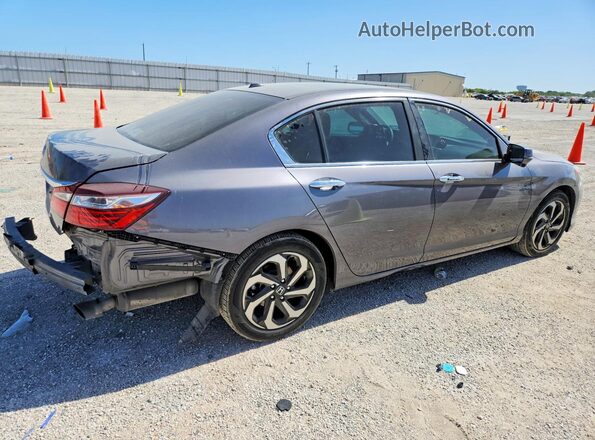 1HGCR2F72HA085546 2017 HONDA ACCORD Silver Հետևի աջ